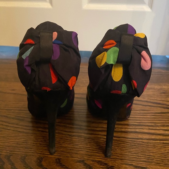 D&G  Dolce and Gabbana vero cuoio peep-toe heels. Size 40. - Picture 5 of 6